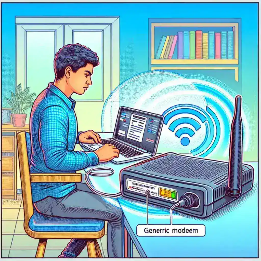 ¿Cómo se configura un módem?