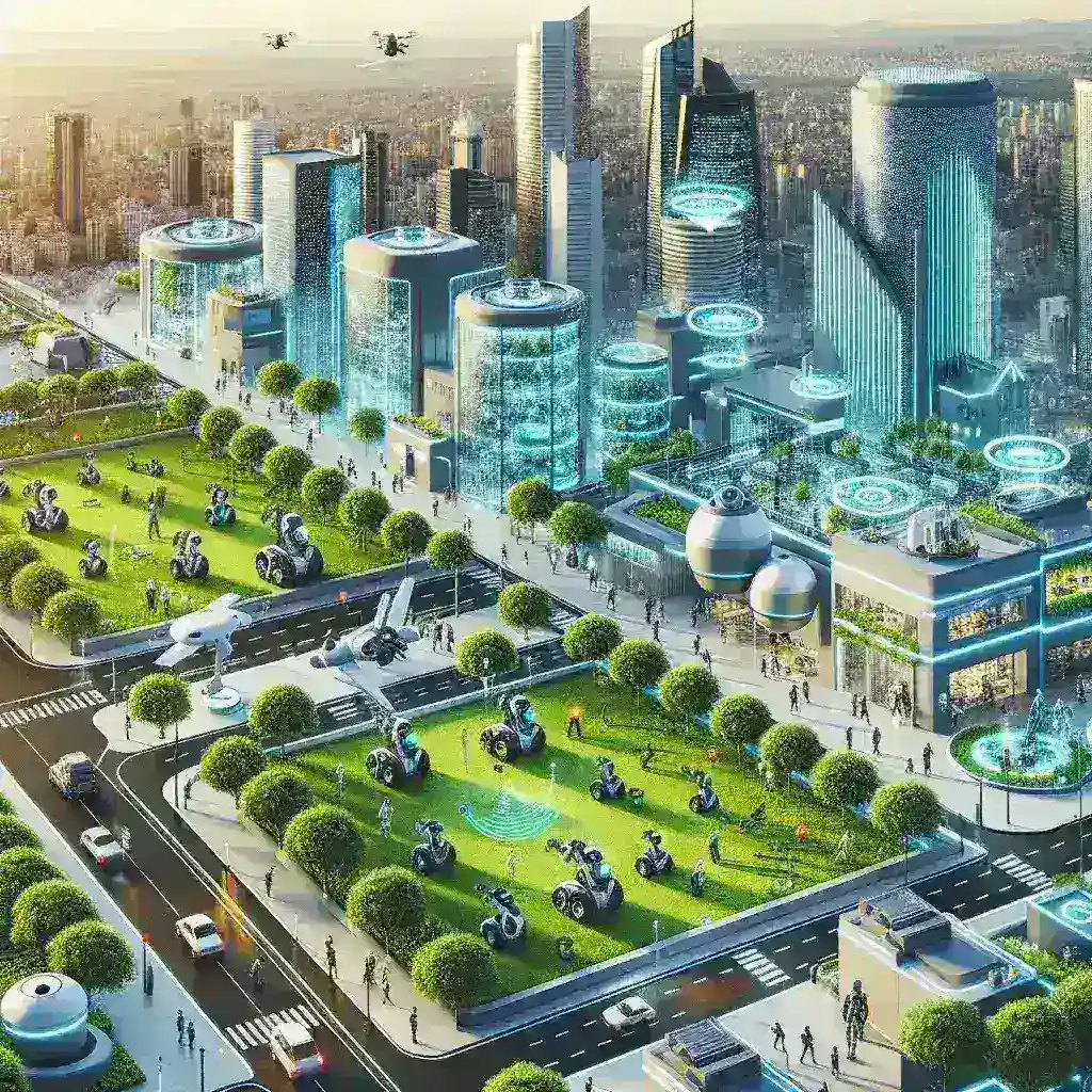 "Laboratory specializing in applied robotics for urban services in Madrid, showcasing advanced robotic technologies and innovative research in urban development."