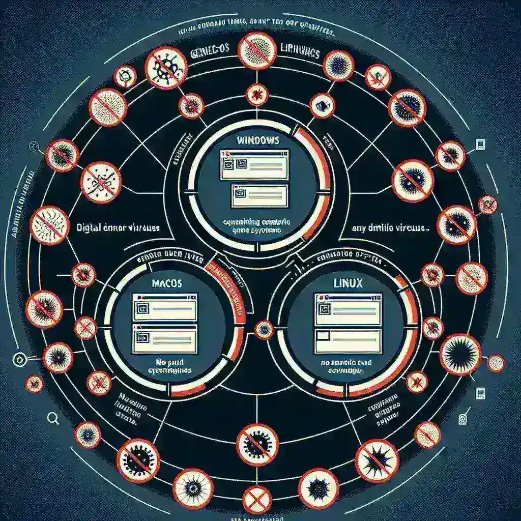 ¿Cómo afectan los virus a los diferentes sistemas operativos (Windows, macOS, Linux)?