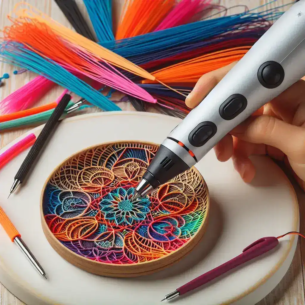 ¿Cómo hacer bandejas decorativas con un bolígrafo 3D?